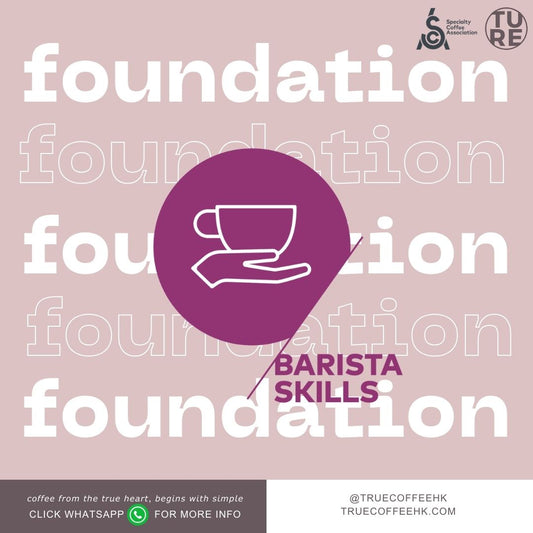 [Beginner] SCA CSP Barista Skills Foundation | 咖啡師技能基礎課程
